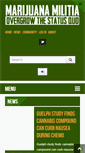 Mobile Screenshot of marijuanamilitia.com